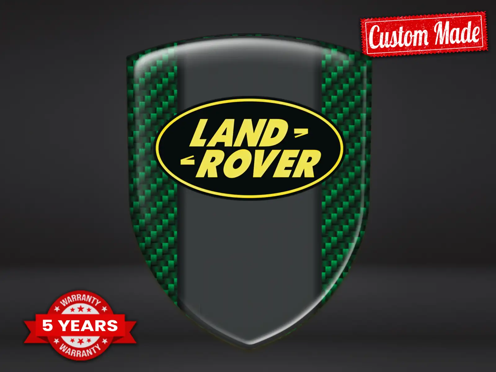 Land Rover Vinylaufkleber Racing Anpassbar Robust Auto